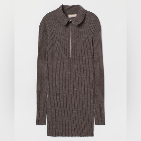 2Pc Merino Rib Sweater Pant set Sz M - Picture 2 of 4